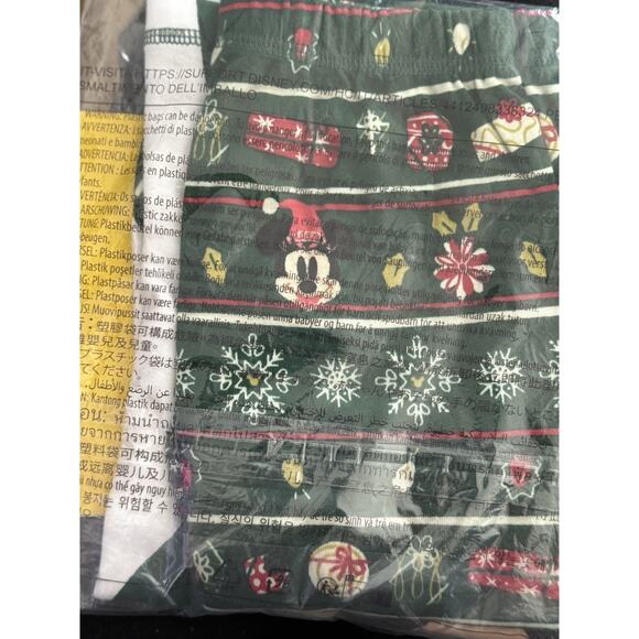 Disney Mickey Mouse Christmas Holiday Pajama Set - NWT - Size AU7 (US 7-8) - Picture 2 of 5